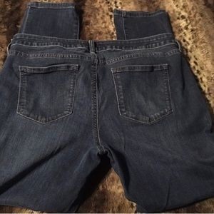 Sonoma Skinny Stretch Jeans Size 16 Mid-Rise Blue Denim